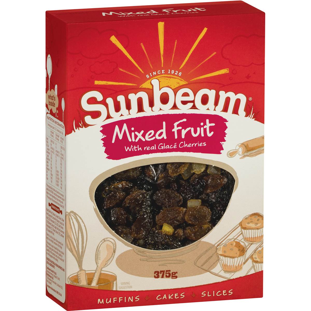 Trái cây sấy Sunbeam Mixed Fruit 375g