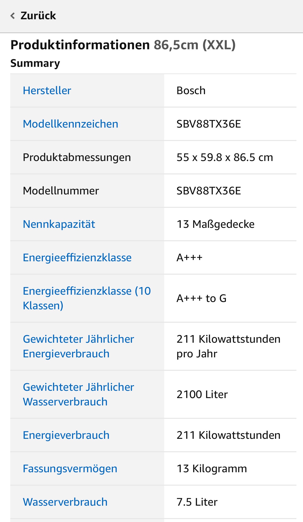 MÁY RỬA BÁT BOSCH SBV88TX36E - HOME CONNECT