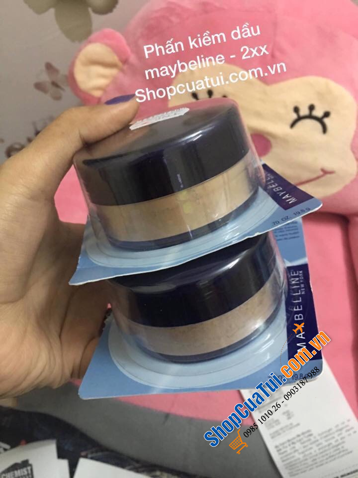 Phấn phủ khoáng kiềm dầu Maybelline Shine Free – Loose Oil-Control Loose Powder