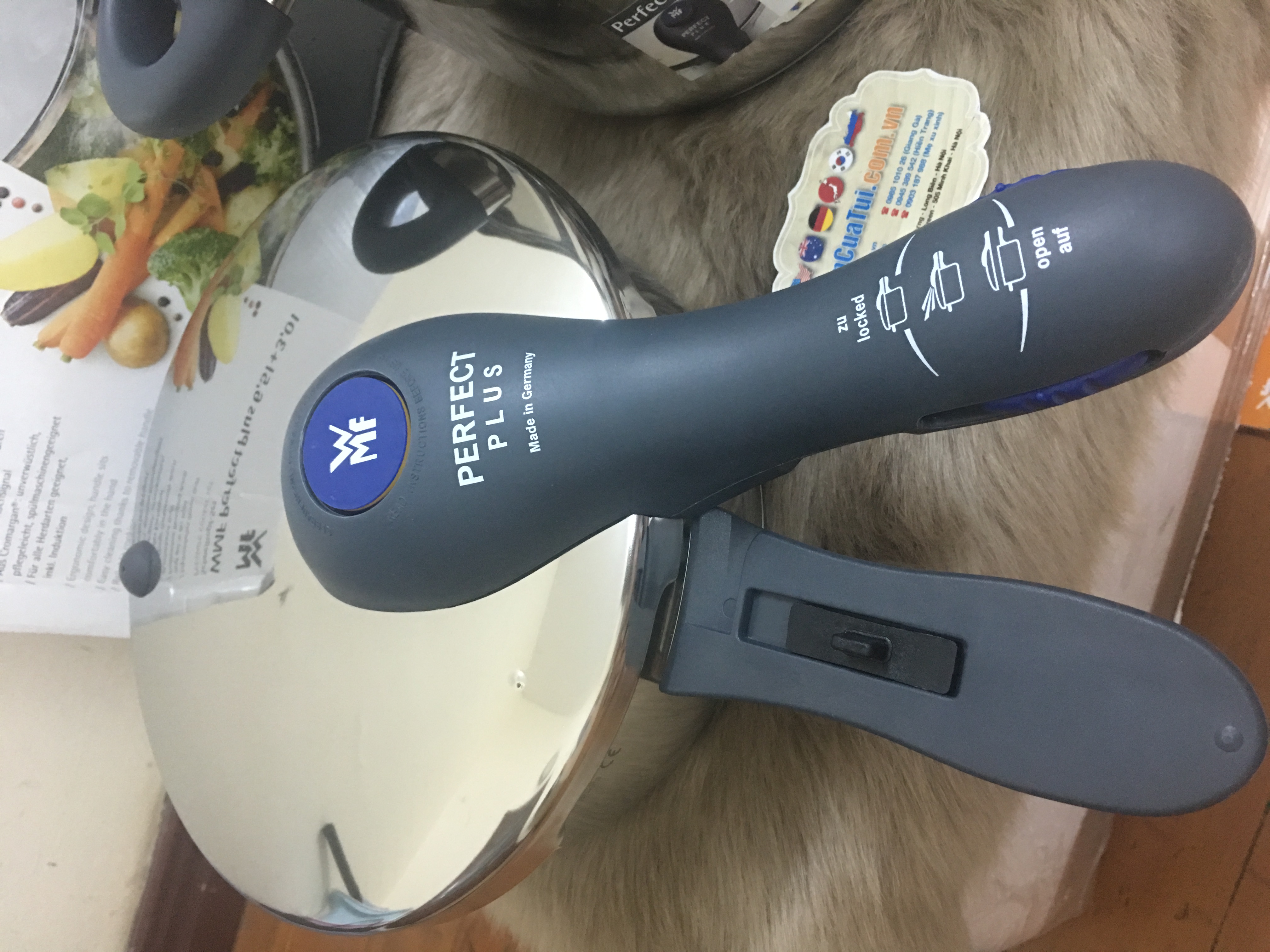 Set nồi áp suất WMF Perfect Plus 6,5l và 3l 