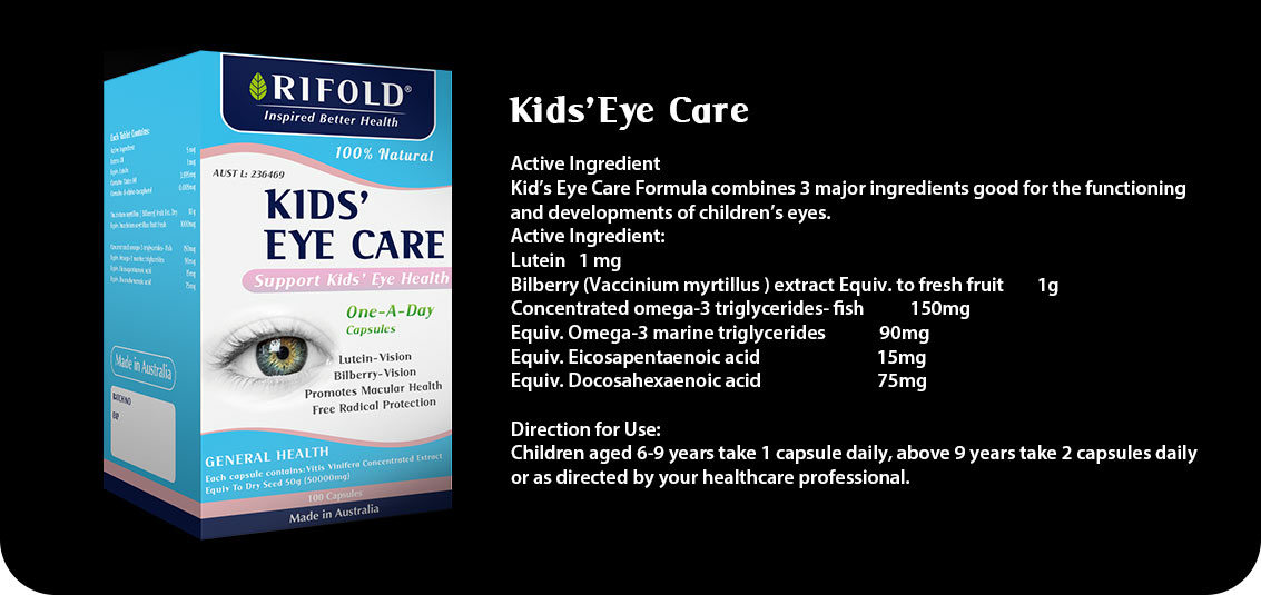    Vitamin bổ mắt cho bé Kids eye care 100 viên