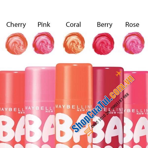 SON DƯỠNG ẨM CÓ MÀU baby lips maybeline siêu đẹp