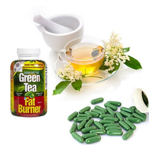 Thuốc Giảm Cân Green Tea Fat Burner 400mg của Mỹ – Giúp giảm mỡ, giảm béo hiệu quả 