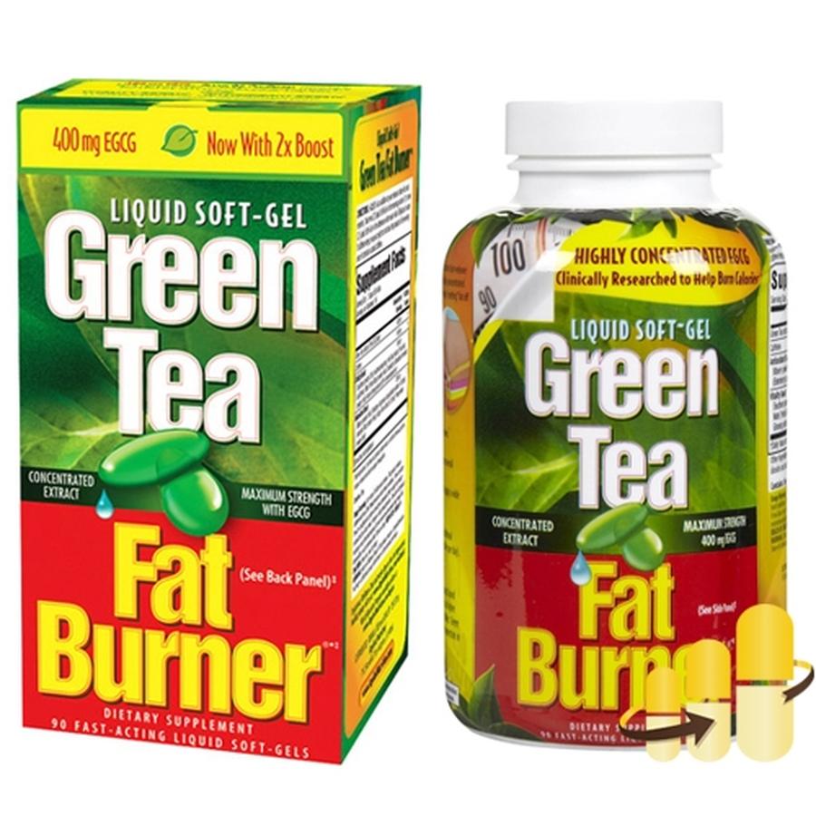 Thuốc Giảm Cân Green Tea Fat Burner 400mg của Mỹ – Giúp giảm mỡ, giảm béo hiệu quả 