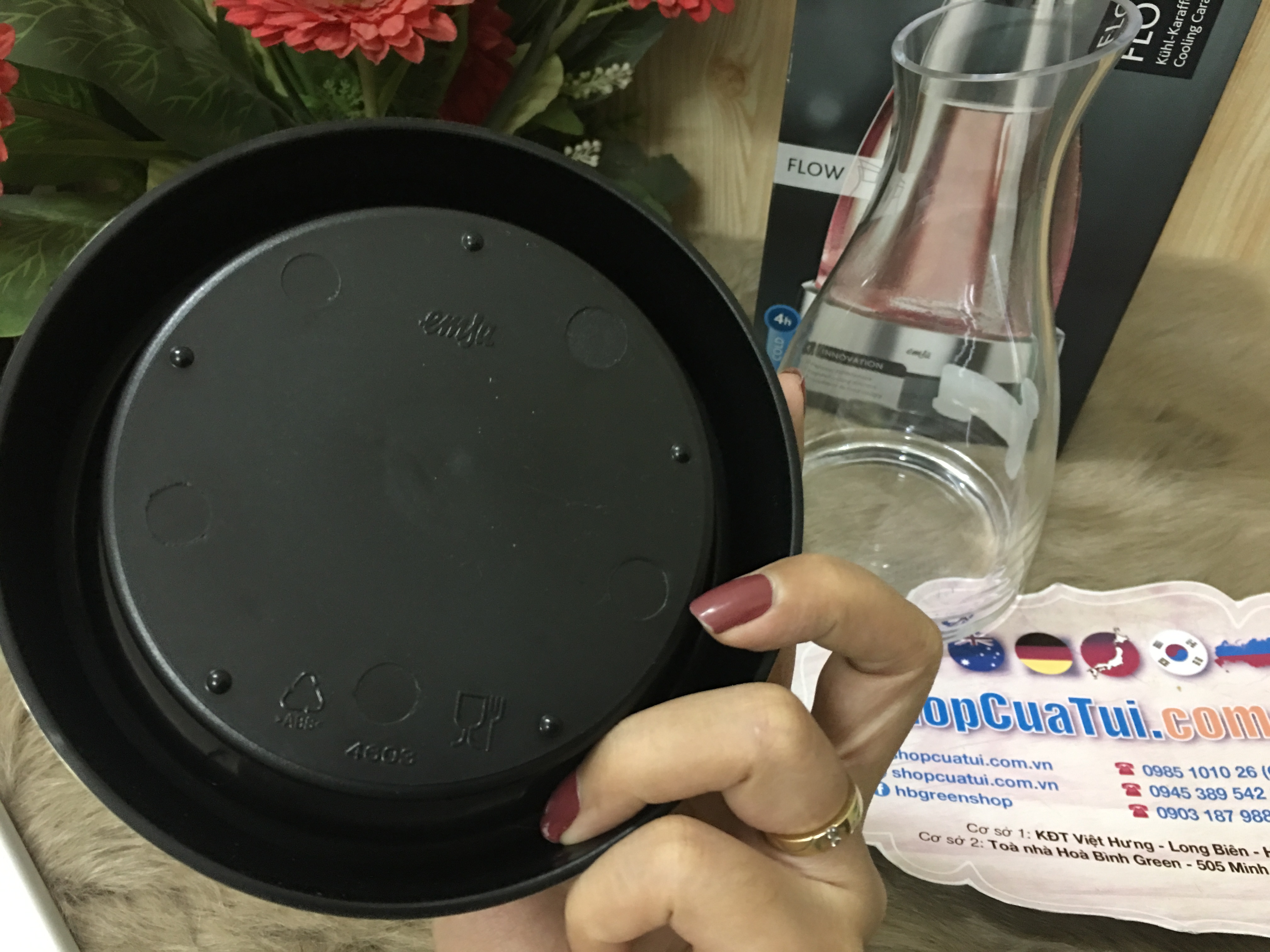 BÌNH GIỮ LẠNH EMSA 1 LÍT - GIỮ LẠNH đồ uống SUỐT 4h LIÊN TỤC mà không cần tủ lạnh