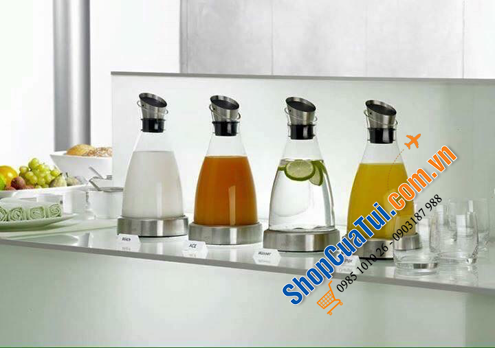 BÌNH GIỮ LẠNH EMSA 1 LÍT - GIỮ LẠNH đồ uống SUỐT 4h LIÊN TỤC mà không cần tủ lạnh