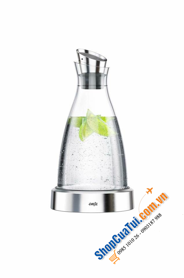 BÌNH GIỮ LẠNH EMSA 1 LÍT - GIỮ LẠNH đồ uống SUỐT 4h LIÊN TỤC mà không cần tủ lạnh