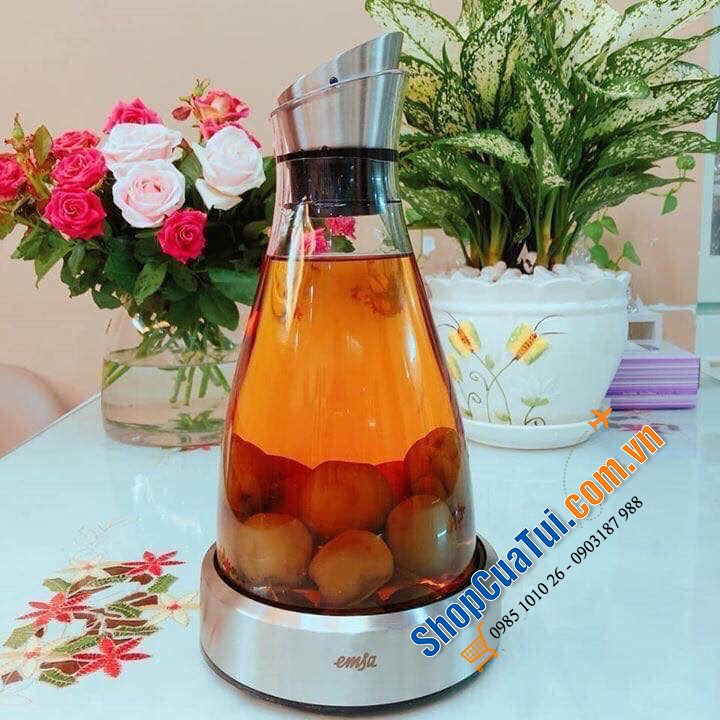 BÌNH GIỮ LẠNH EMSA 1 LÍT - GIỮ LẠNH đồ uống SUỐT 4h LIÊN TỤC mà không cần tủ lạnh