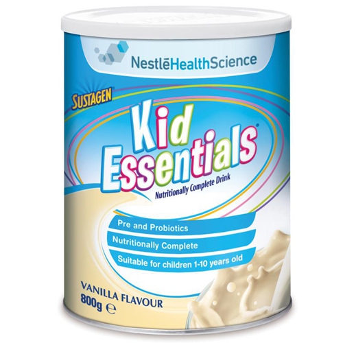 Sữa cho trẻ biếng ăn Sustagen Kids Essentials Nestle (800g) (vani)