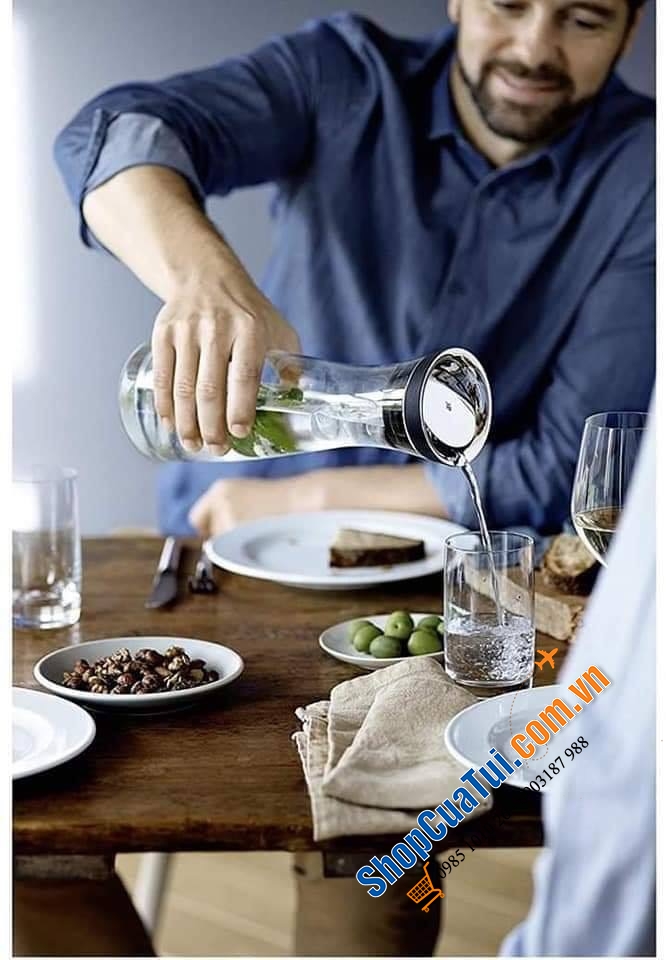 BÌNH ĐỰNG NƯỚC THUỶ TINH WMF BASIC DUNG TÍCH 1L