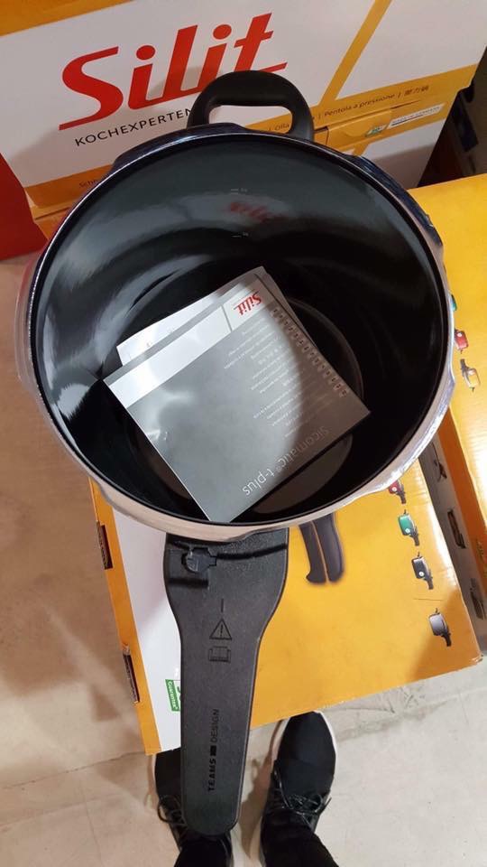 NỒI ÁP SUẤT SILIT SICOMATIC T-PLUS DUNG TÍCH 6,5L