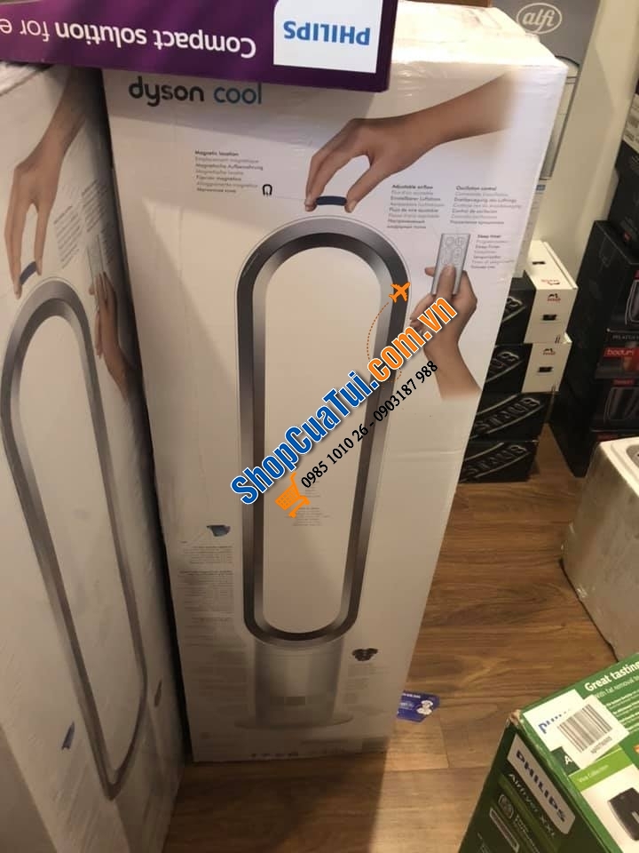 Quạt không cánh cao cấp Dyson AM07 Tower Fan