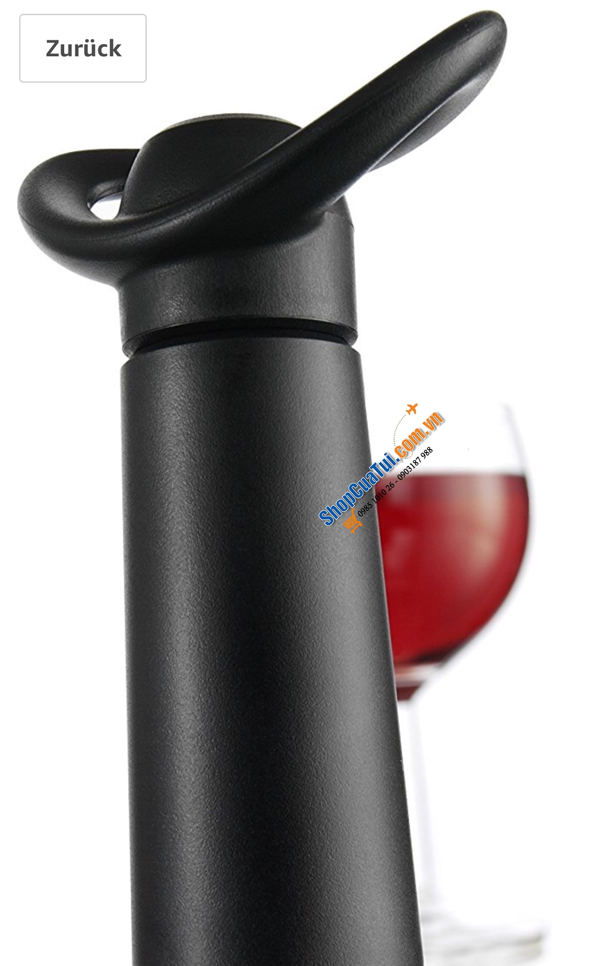 Set đồ Vacuvin Wine Esential mở và bảo quản những chai rượu vang! 