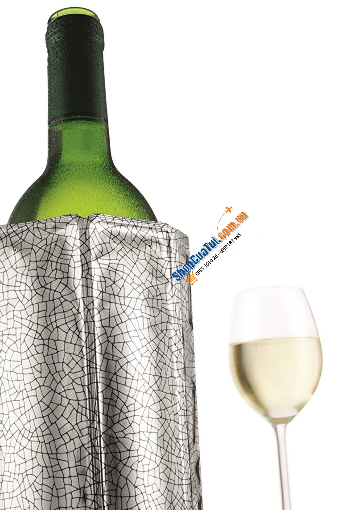 Set đồ Vacuvin Wine Esential mở và bảo quản những chai rượu vang! 