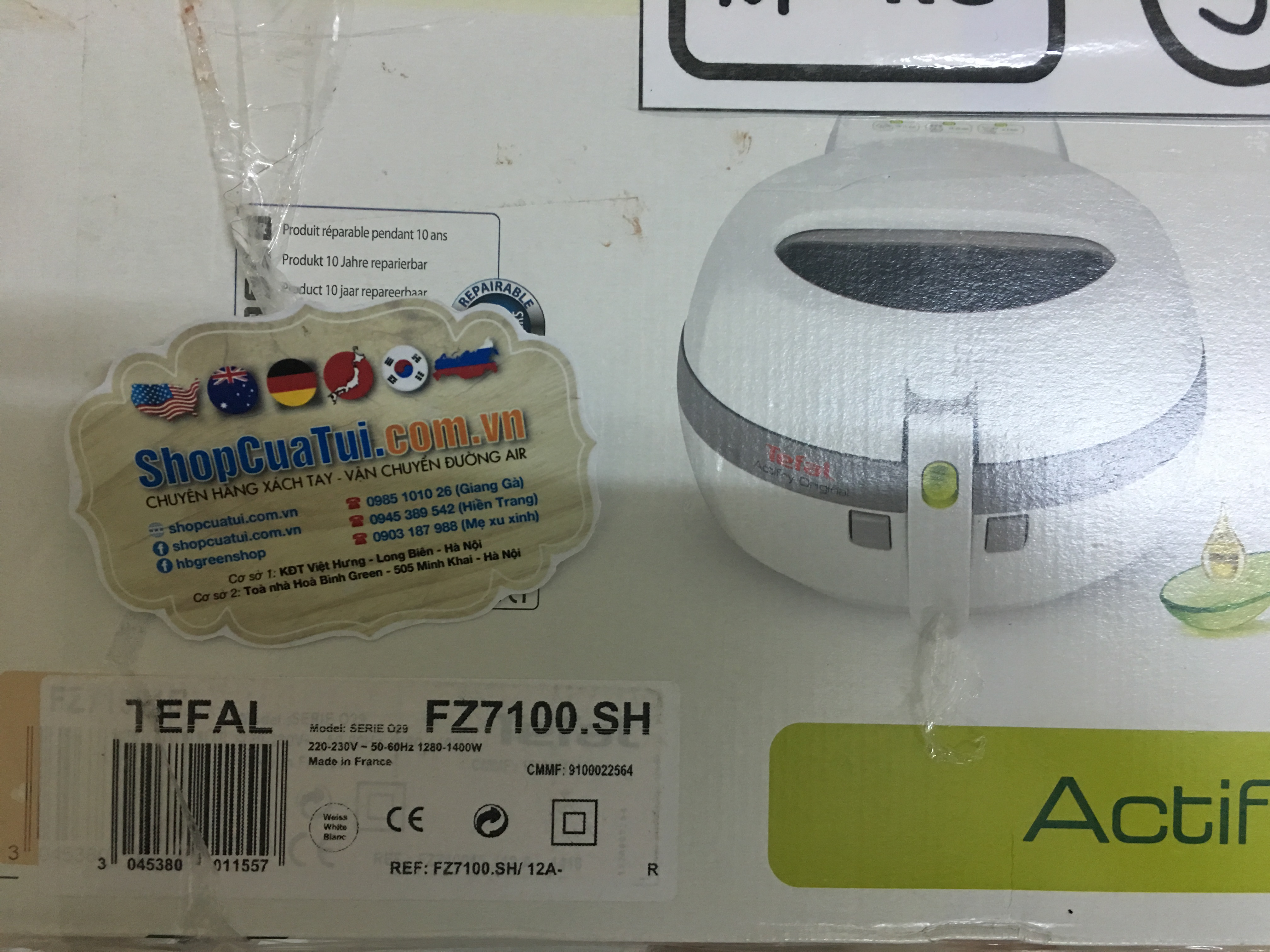 NỒI CHIÊN TEFAL FZ7100.