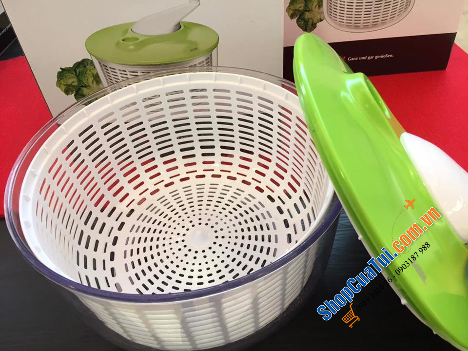 Rổ quay rau Silit đường kính 25cm