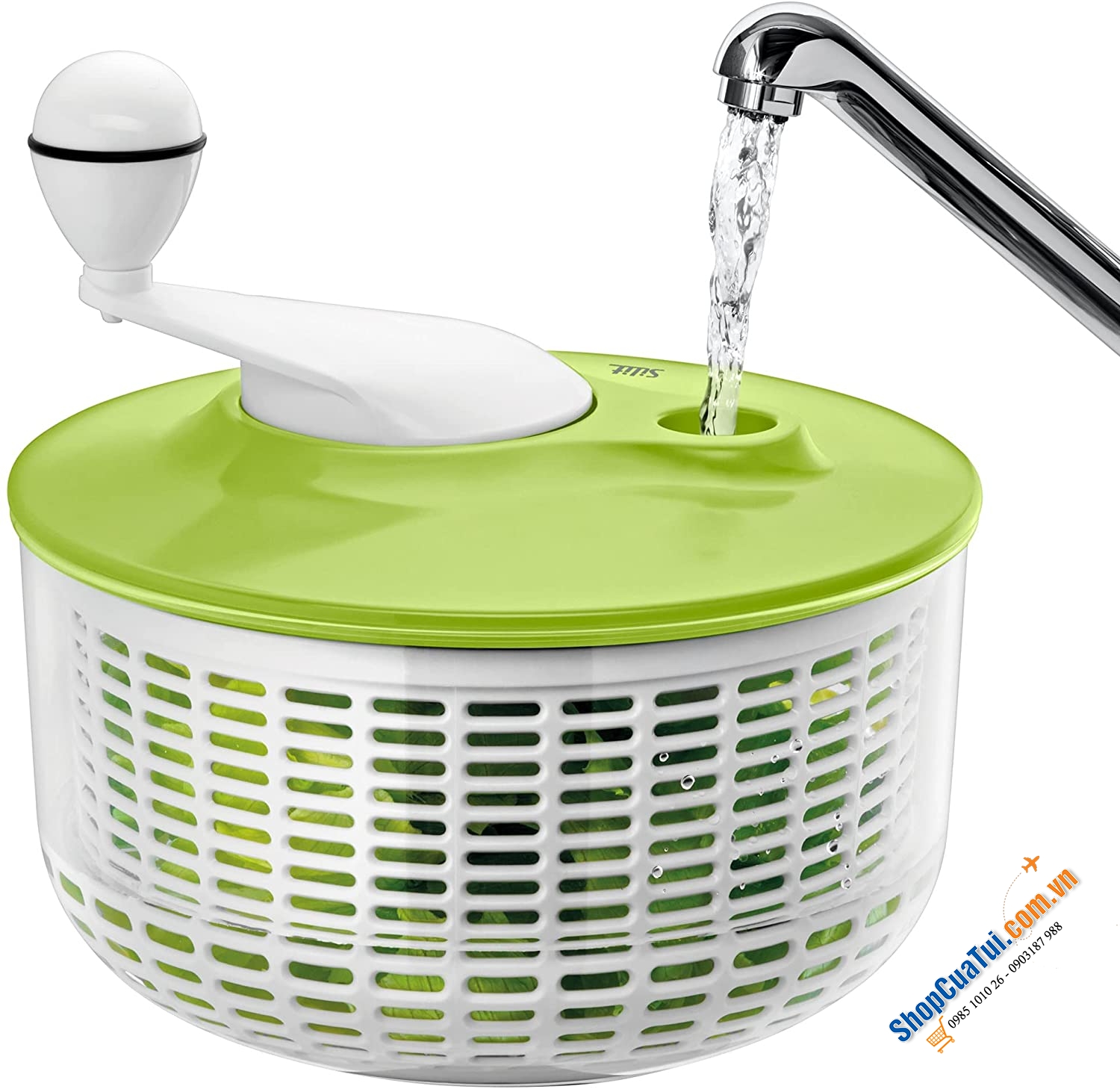 Rổ quay rau Silit đường kính 25cm