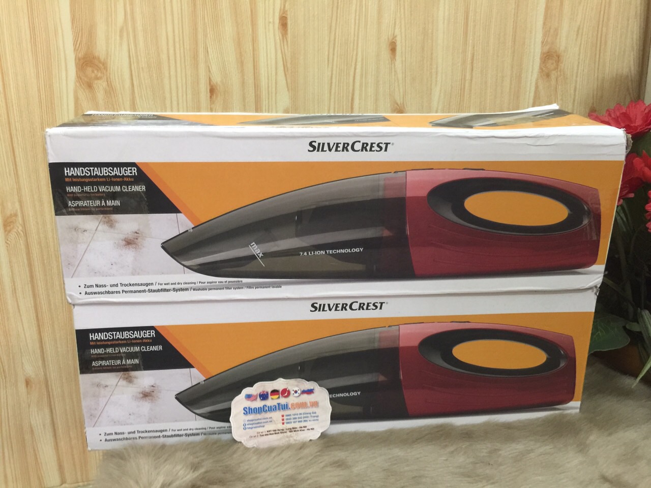 HÚT BỤI CẦM TAY SILVERCREST 
