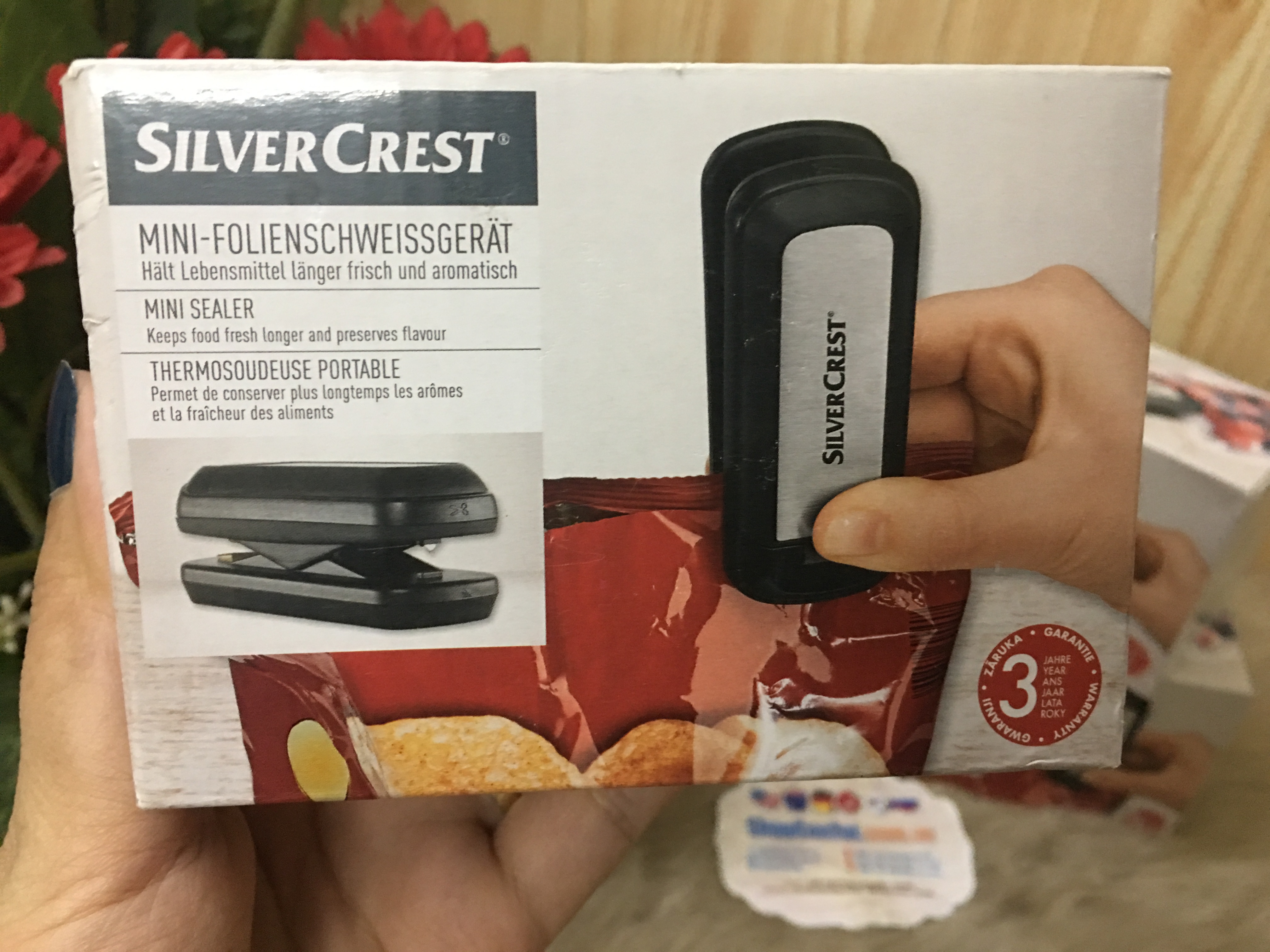 MÁY HÀN TÚI, MÁY ĐÓNG MỞ TÚI SILVERCREST