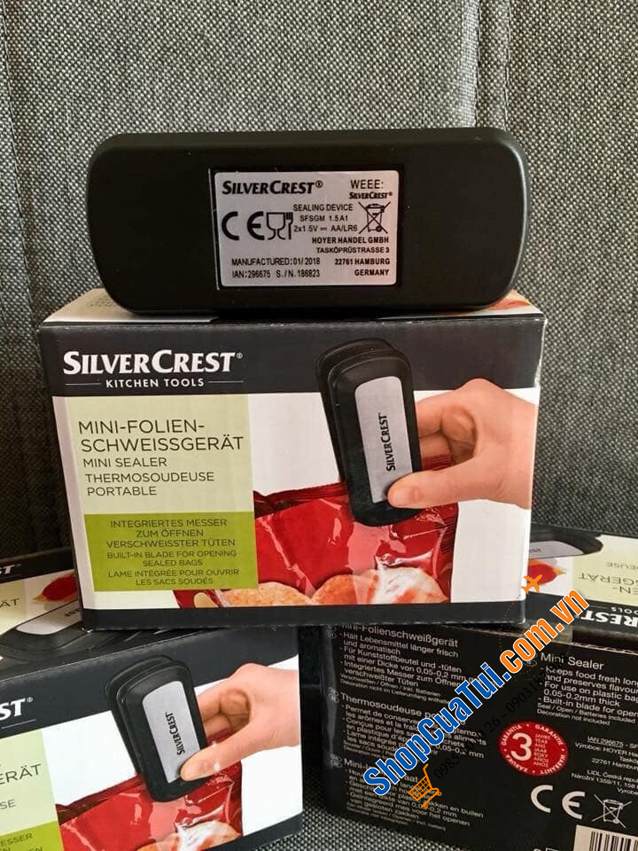 MÁY HÀN TÚI, MÁY ĐÓNG MỞ TÚI SILVERCREST