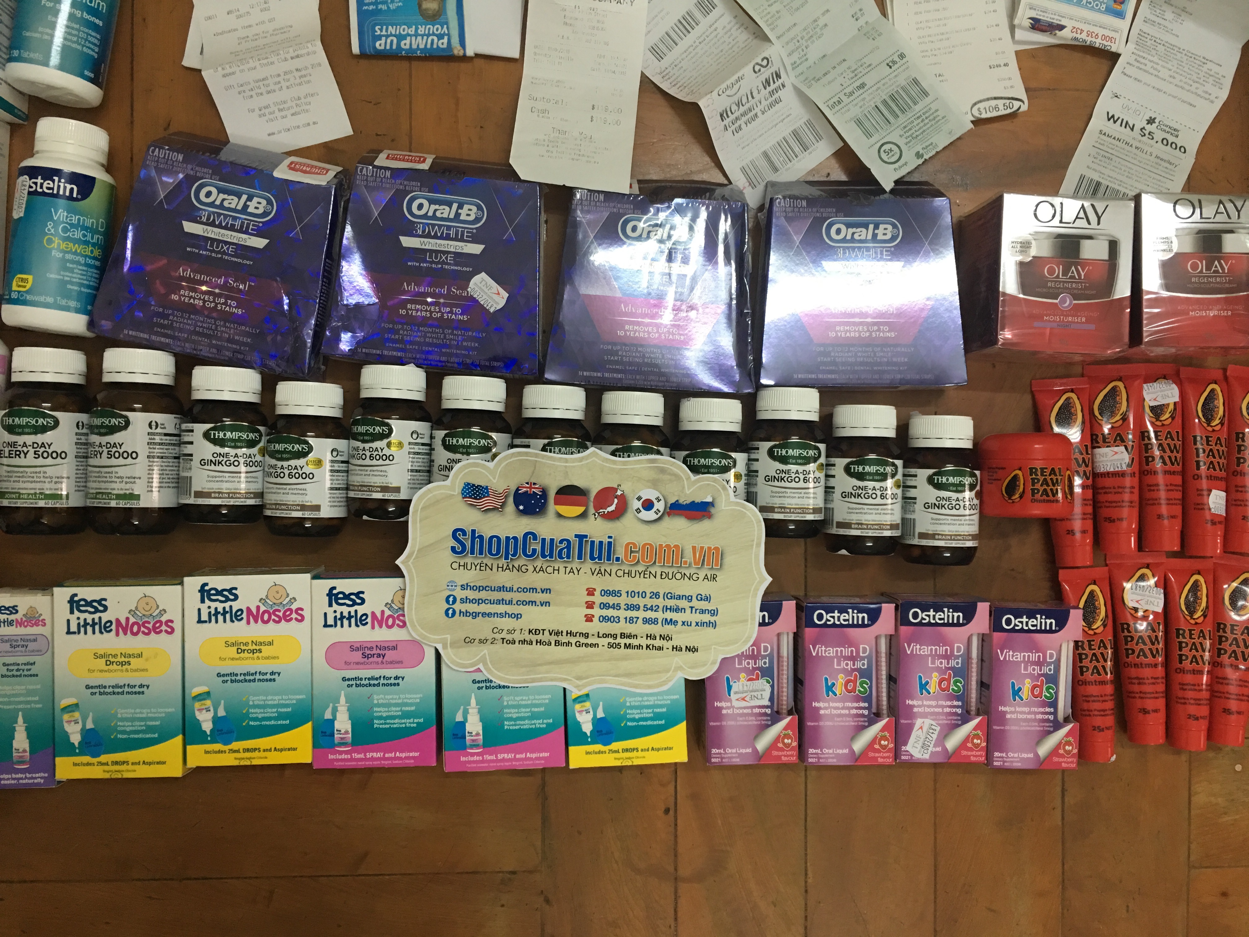MIẾNG DÁN TẨY TRẮNG RĂNG ORAL B 3D (14 GÓI) – ORAL B 3D WHITE WHITESTRIPS