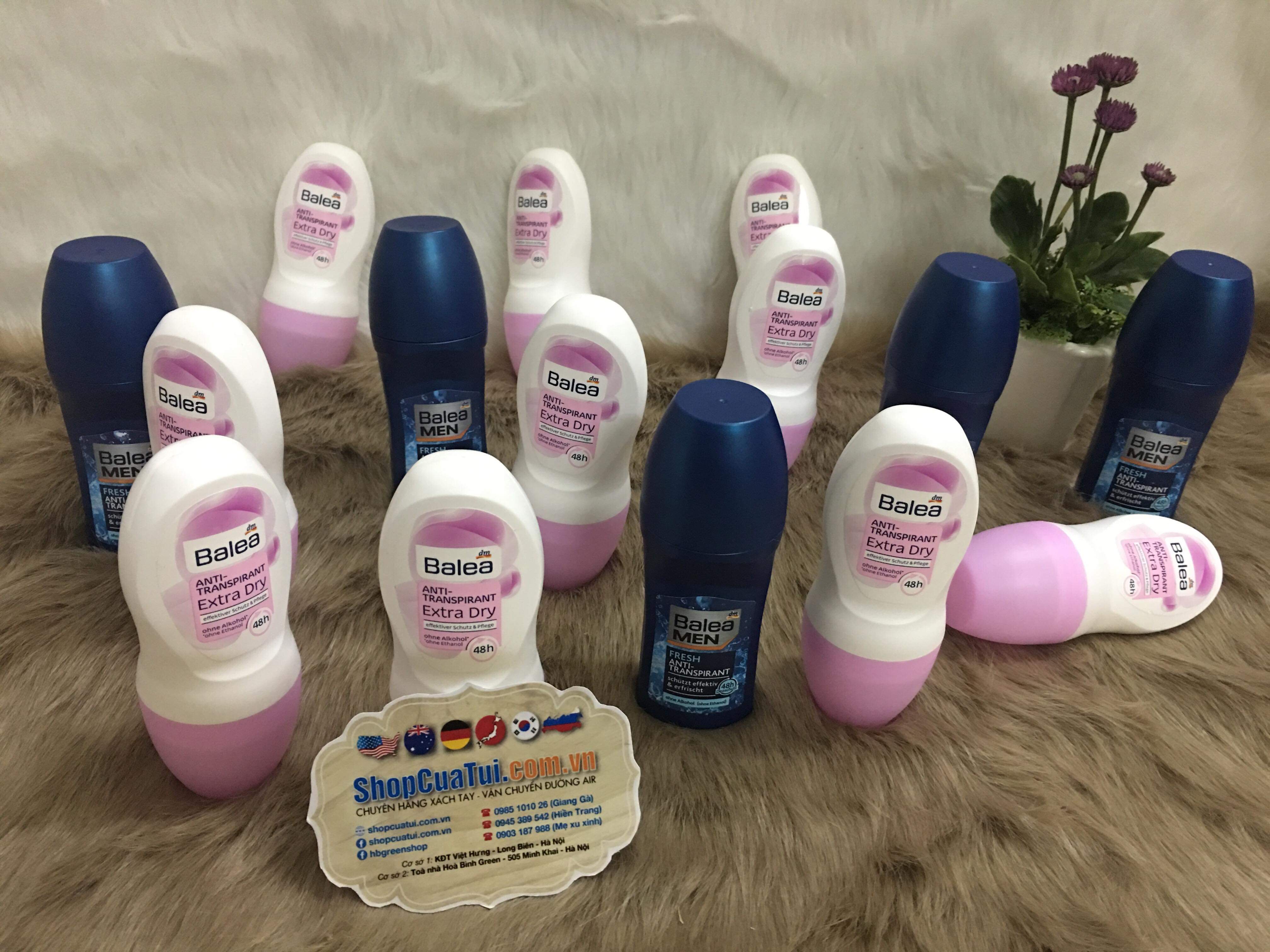 Lăn khử mùi Balea men 50ml Dành cho nam giới, không gây vàng áo, hàng Đức xách tay, cam kết hàng thật xịn 100%, giúp ngăn mùi hiệu quả, giảm tình trạng tiết mồ hôi, hương thơm mạnh mẽ, nam tính