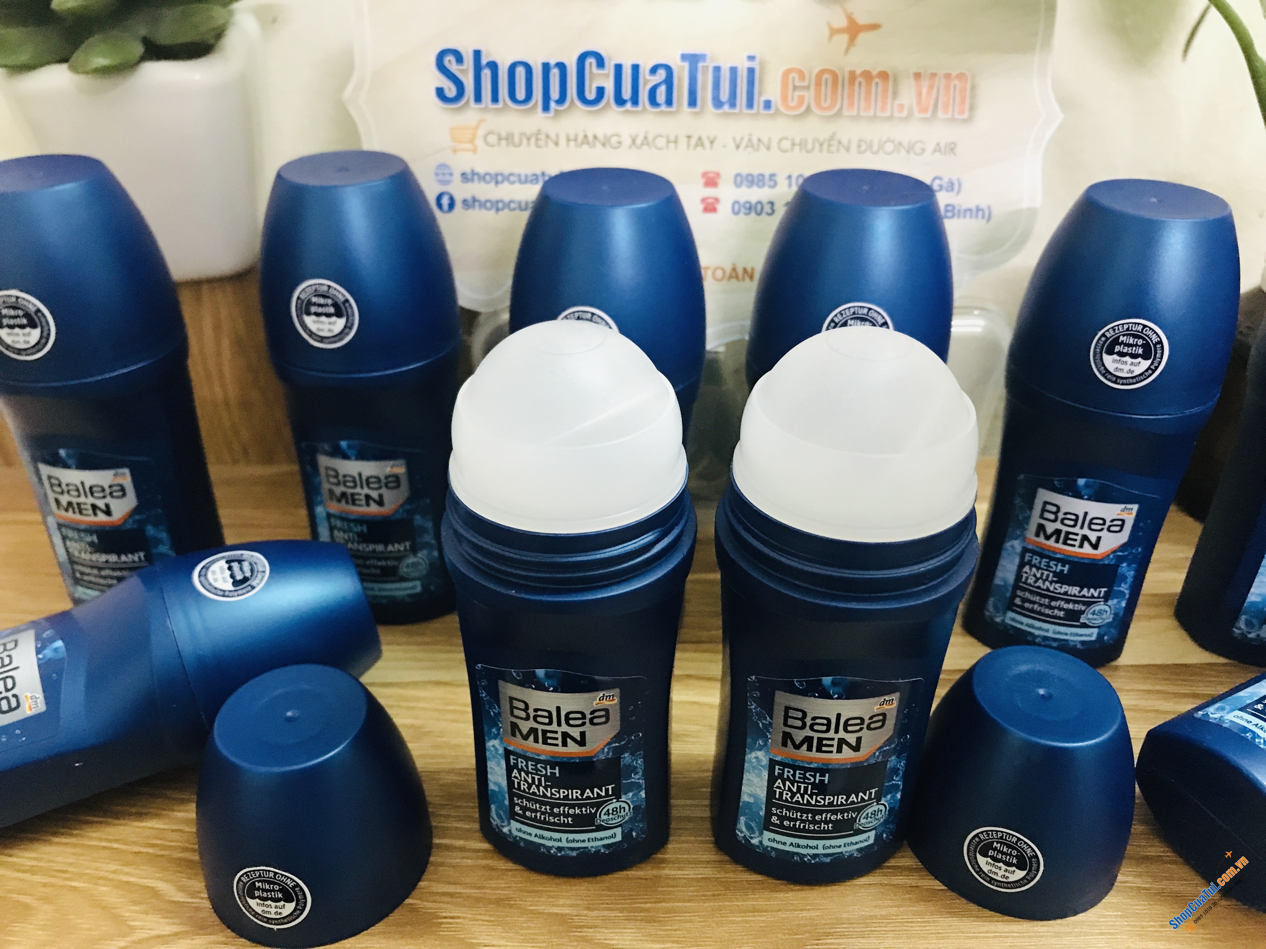 Lăn khử mùi Balea men 50ml Dành cho nam giới, không gây vàng áo, hàng Đức xách tay, cam kết hàng thật xịn 100%, giúp ngăn mùi hiệu quả, giảm tình trạng tiết mồ hôi, hương thơm mạnh mẽ, nam tính