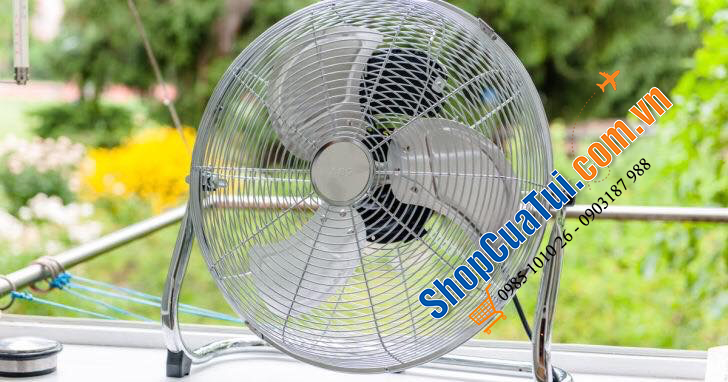 QUẠT SÀN AEG VL 5606 SỨC GIÓ KHỔNG LỒ - cánh quạt đk 40cm