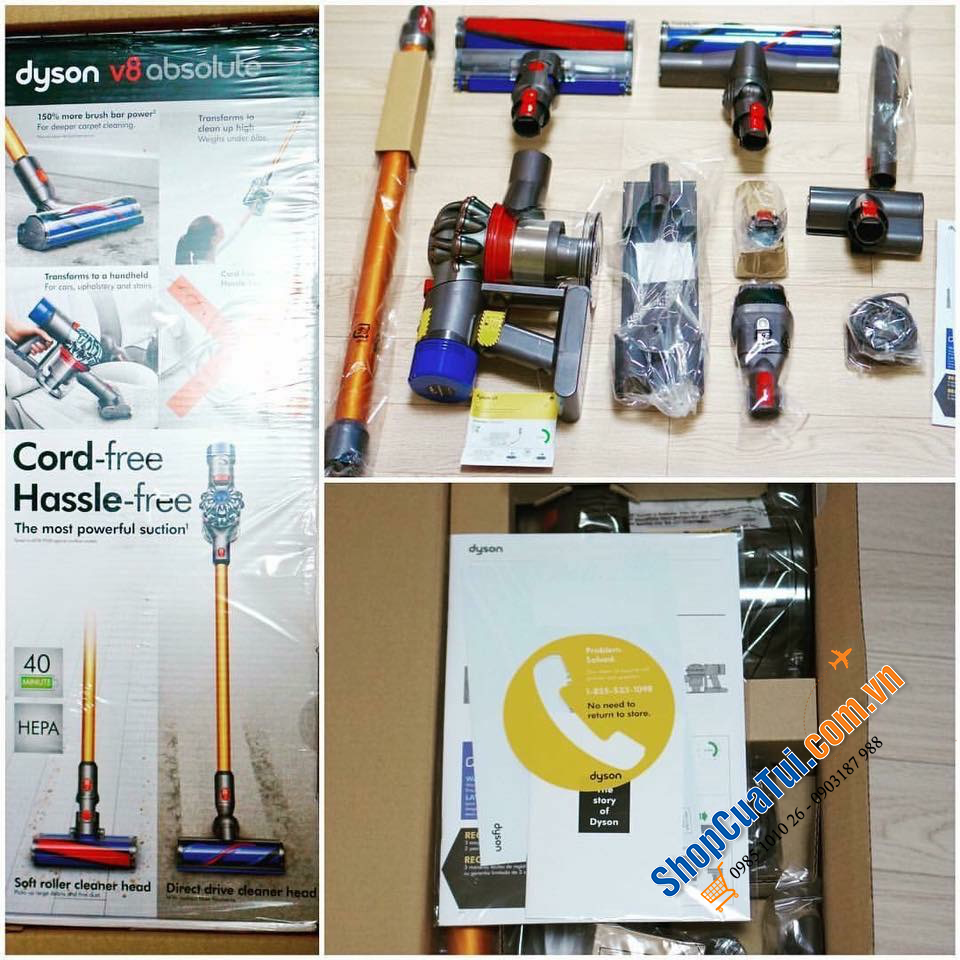 MÁY HÚT BỤI DYSON V8 ABSOLUTE