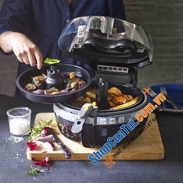 NỒI CHIÊN KHÔNG DẦU TEFAL 2 TRONG 1