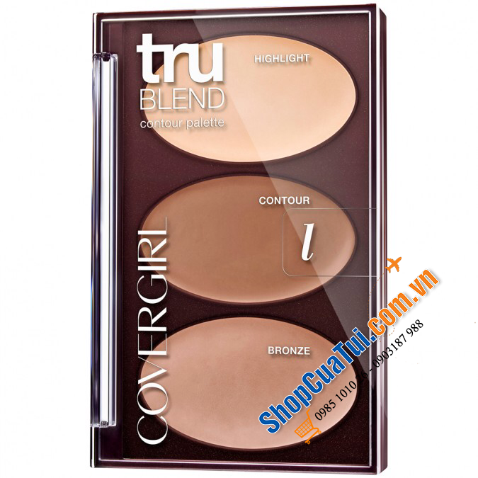 Phấn tạo khối viền khuôn mặt COVERGIRL TruBlend Contour Palette Light 7.8 g