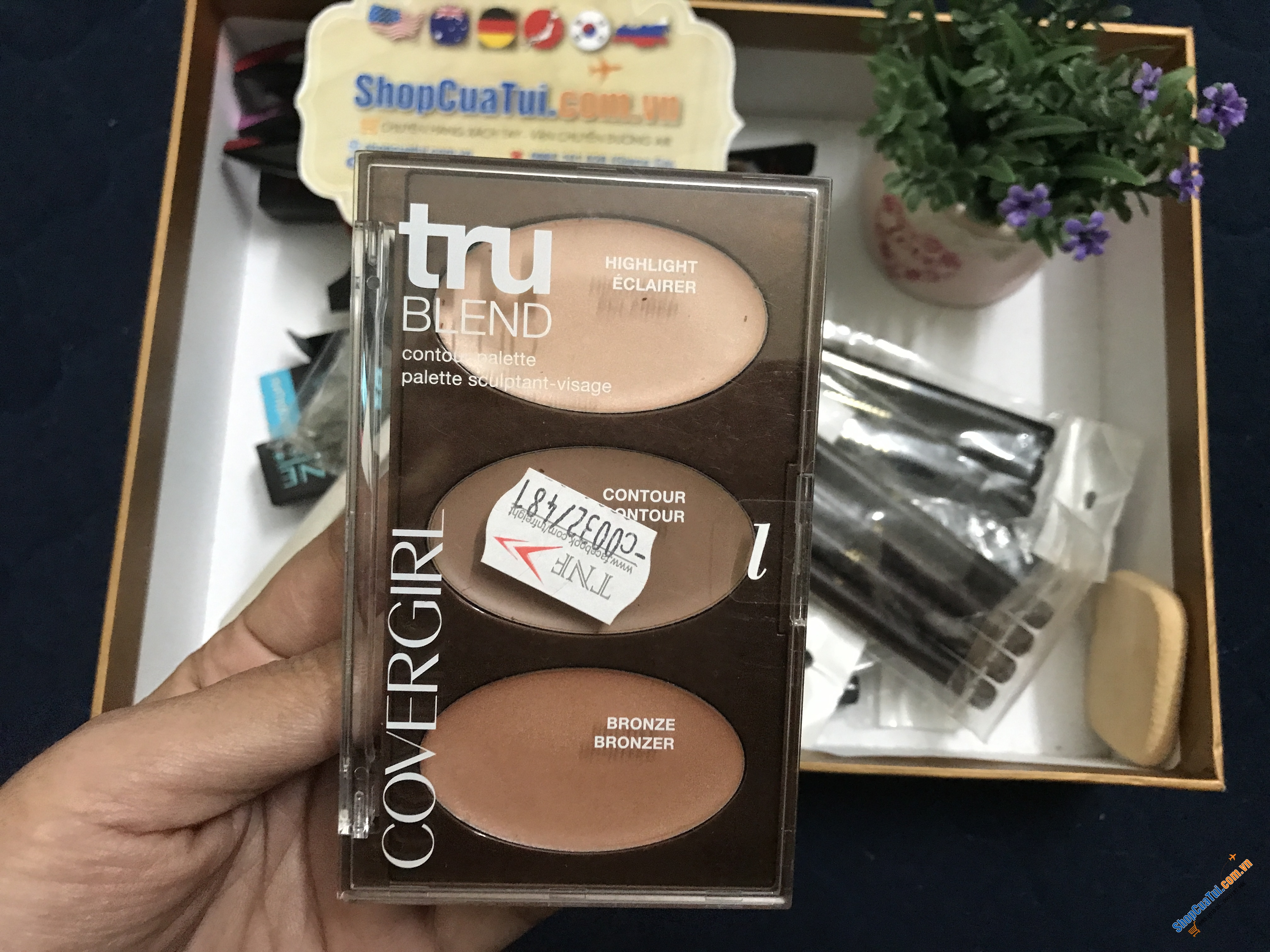 Phấn tạo khối viền khuôn mặt COVERGIRL TruBlend Contour Palette Light 7.8 g