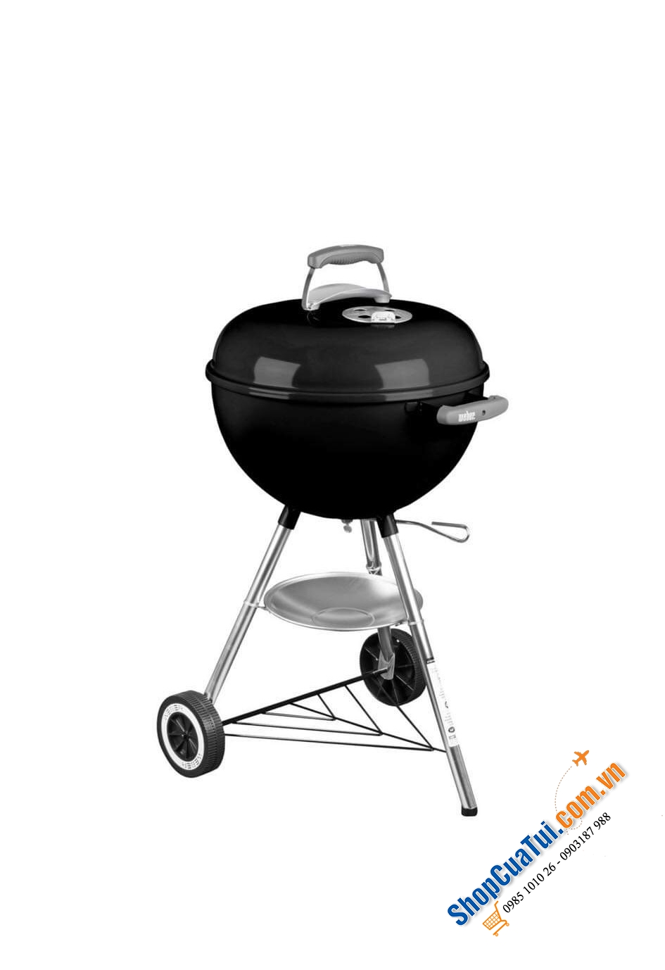BẾP NƯỚNG THAN HOA NGOÀI TRỜI WEBER ONE - TOUCH ORIGINAL 47CM