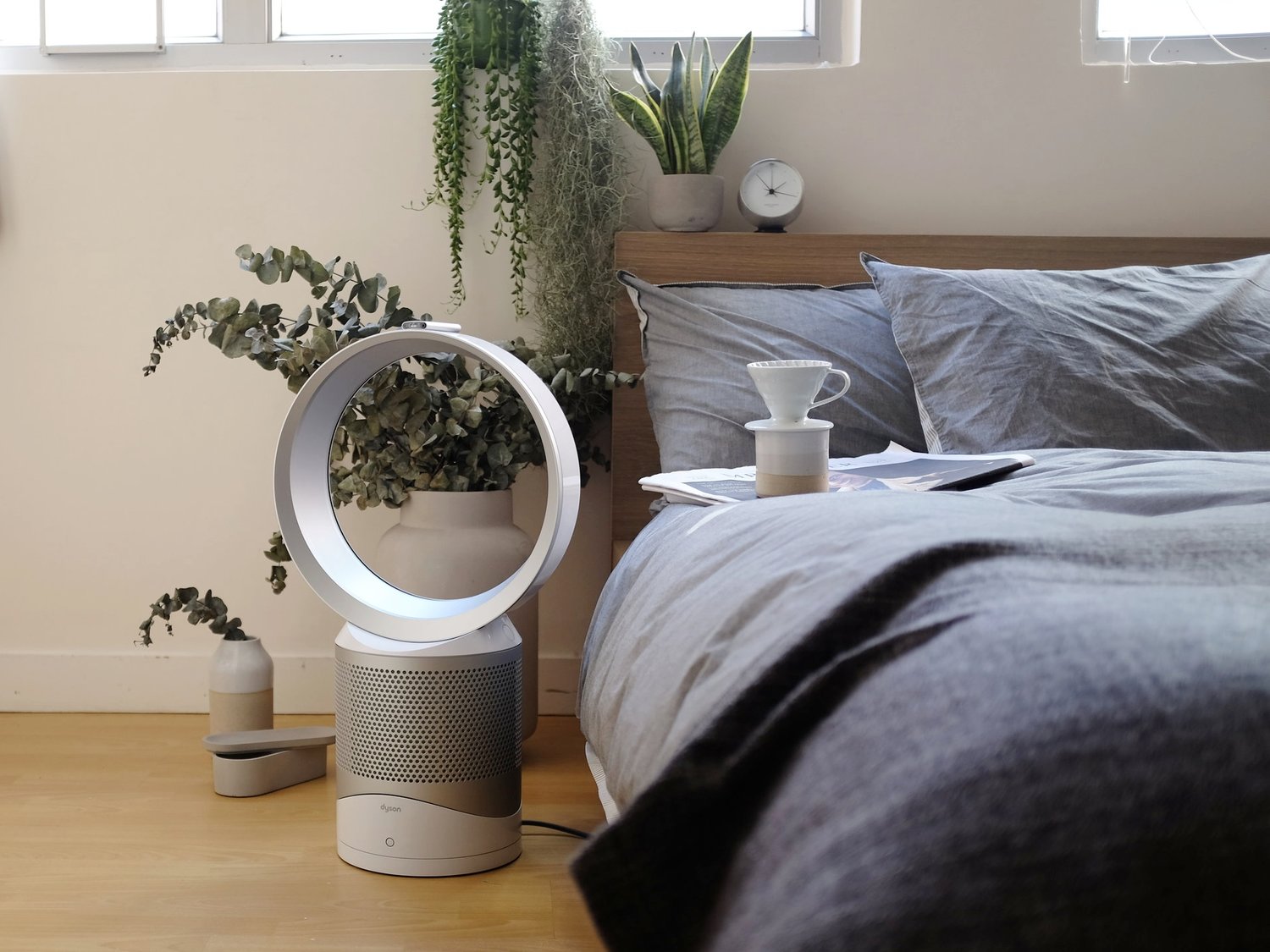 Quạt không cánh có màng lọc không khí dyson pure cool link™ air purifier & fan