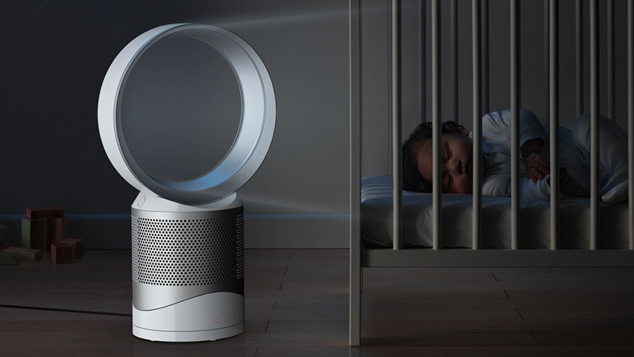 Quạt không cánh có màng lọc không khí dyson pure cool link™ air purifier & fan