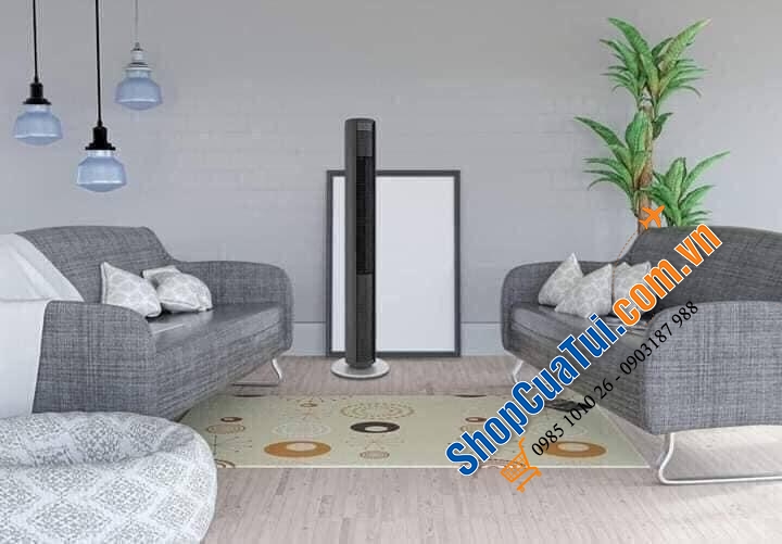 QUẠT THÁP Stadler Form 60w (Có điều khiển) - QUẠT THÁP CAO CẤP STADLER FORM xoay cả thân quạt
