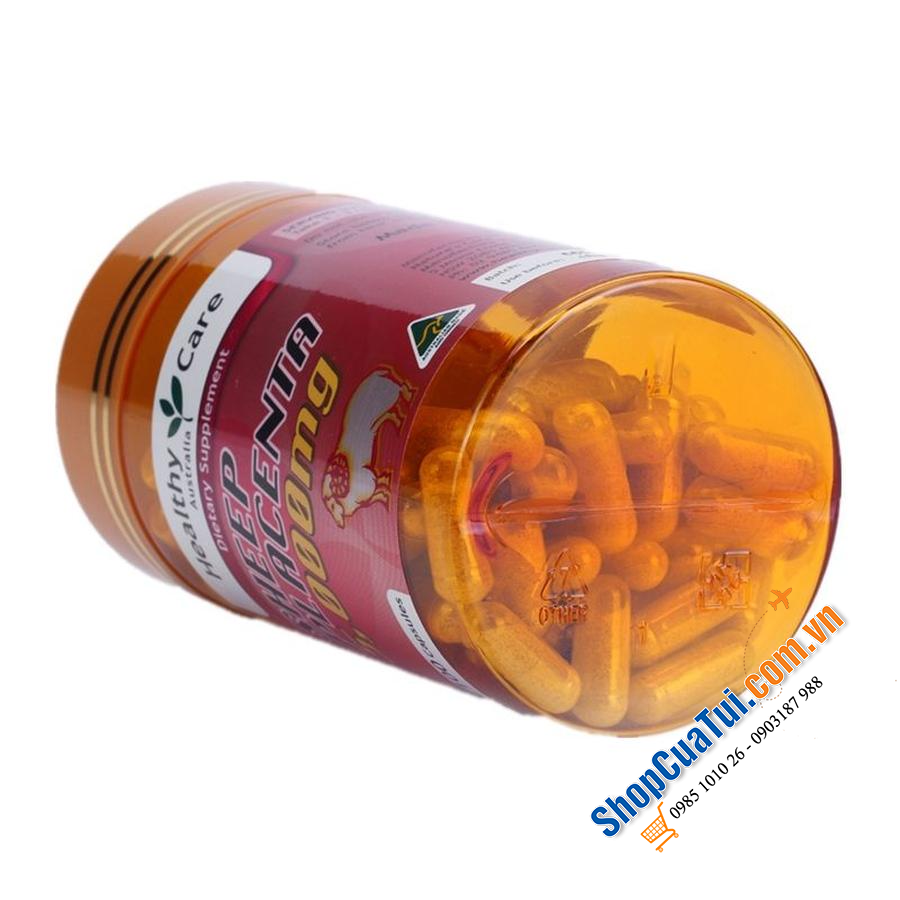 Nhau Thai Cừu Sheep Placenta Healthy Care 5000mg 100 Viên Của Úc