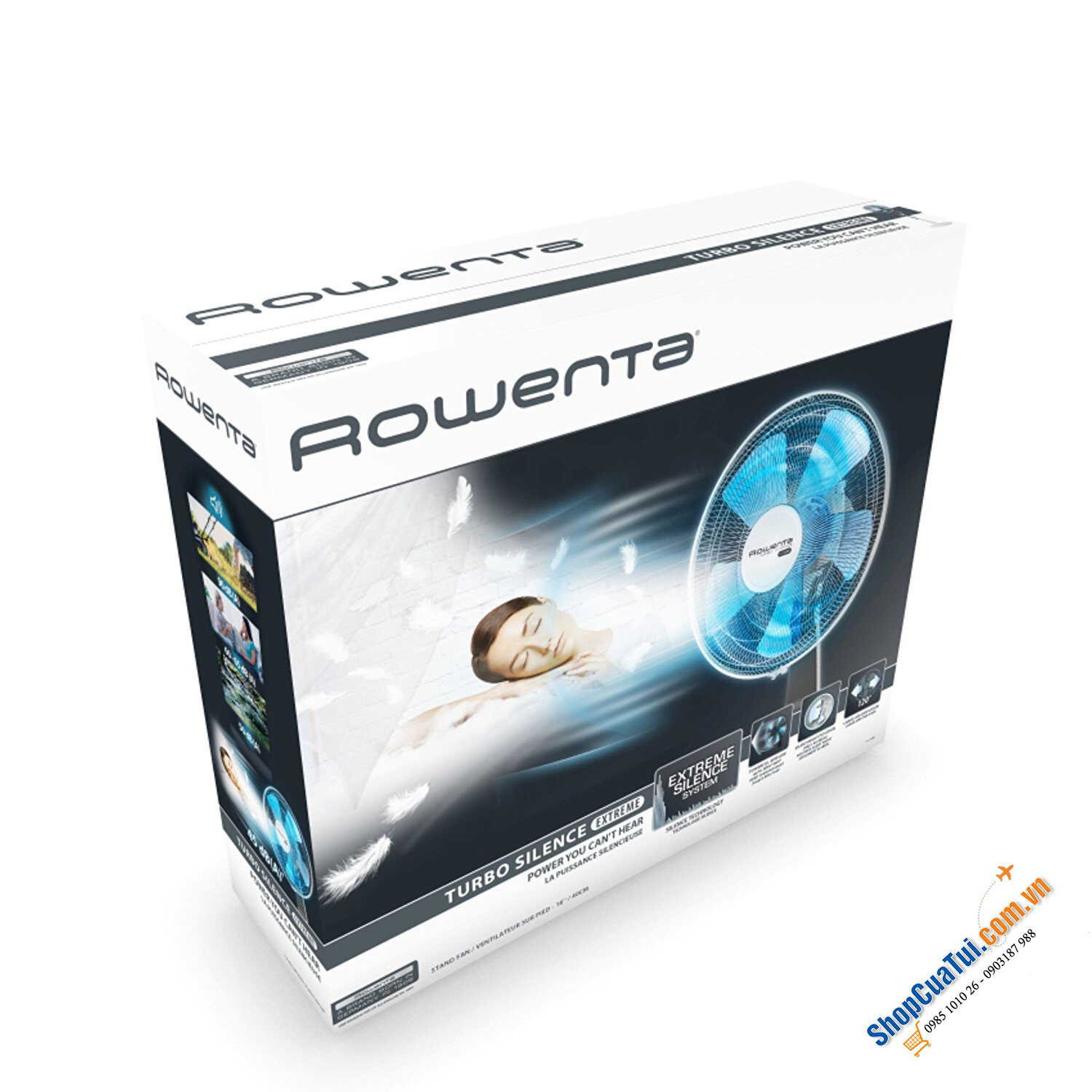 QUẠT CÂY ROWENTA VU5640 - Cực êm và siêu mát 70w