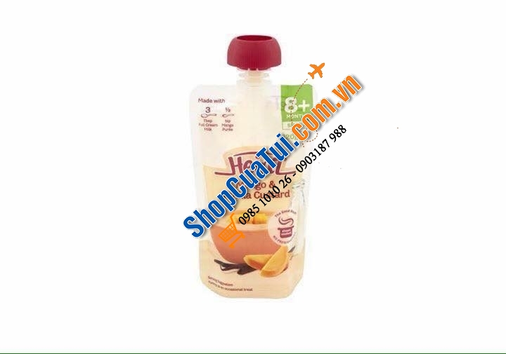 BỘT ĂN DẶM HEINZ HOẶC VÁNG SỮA HEINZ CUSTARD ĂN LIỀN của Úc 120g CHO BÉ TỪ 4 tháng tuổi