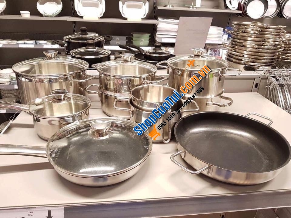 BỘ NỒI SILIT PISA 10 MÓN