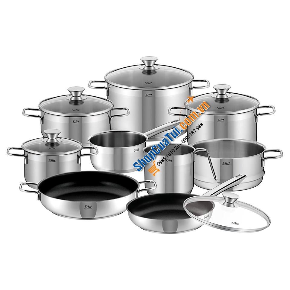 BỘ NỒI SILIT PISA 10 MÓN