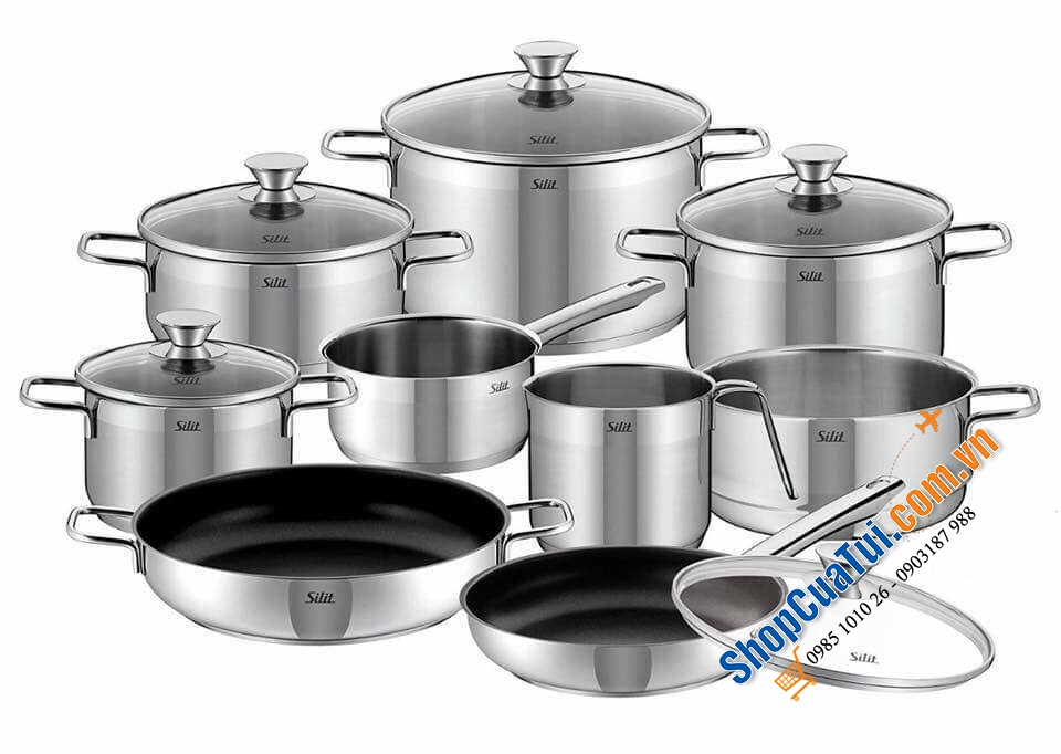 BỘ NỒI SILIT PISA 10 MÓN