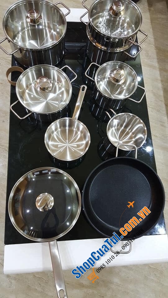 BỘ NỒI SILIT PISA 10 MÓN
