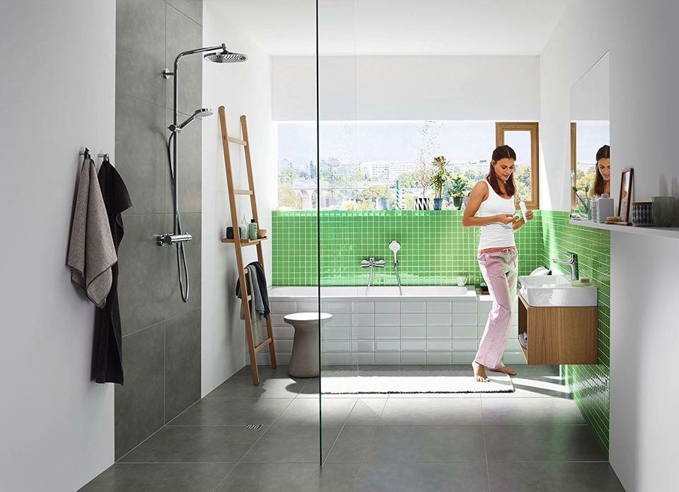 Sen cây 2 in 1 Sen cây 2 in 1 Hansgrohe Crometta 240mm, made in Germany