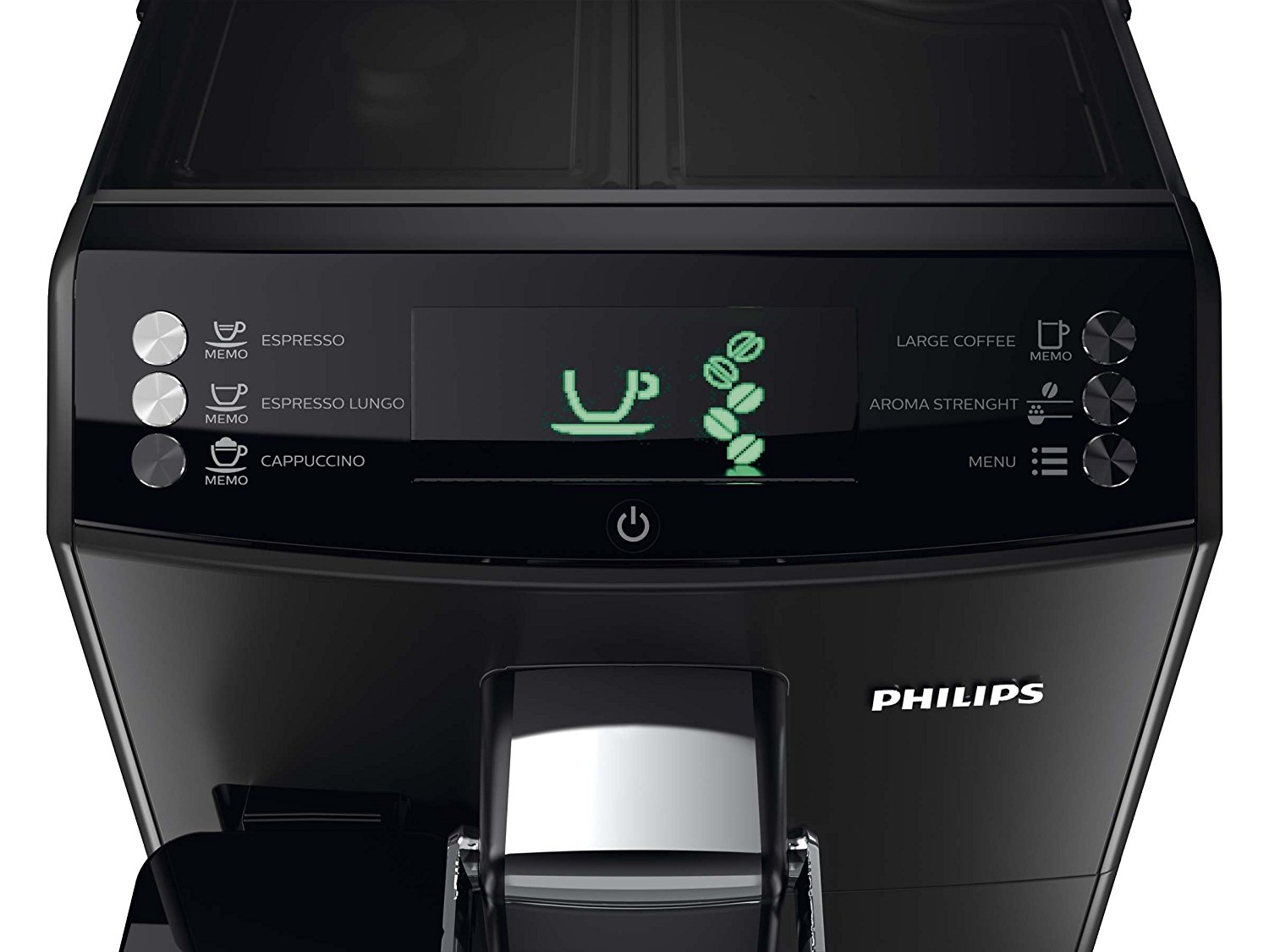 Máy pha cà phê espresso 1.8L Màu đen -Philips HD8847/01 4000 series, 1850w - Đứng Tự động hoàn toàn 