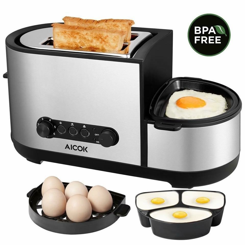 MÁY NƯỚNG BÁNH MỲ ĐA NĂNG AICOK
