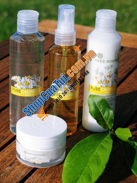 Nước Hoa hồng - Tẩy trang & toner dạng sữa 200ml Pure Calmille Yves Rocher