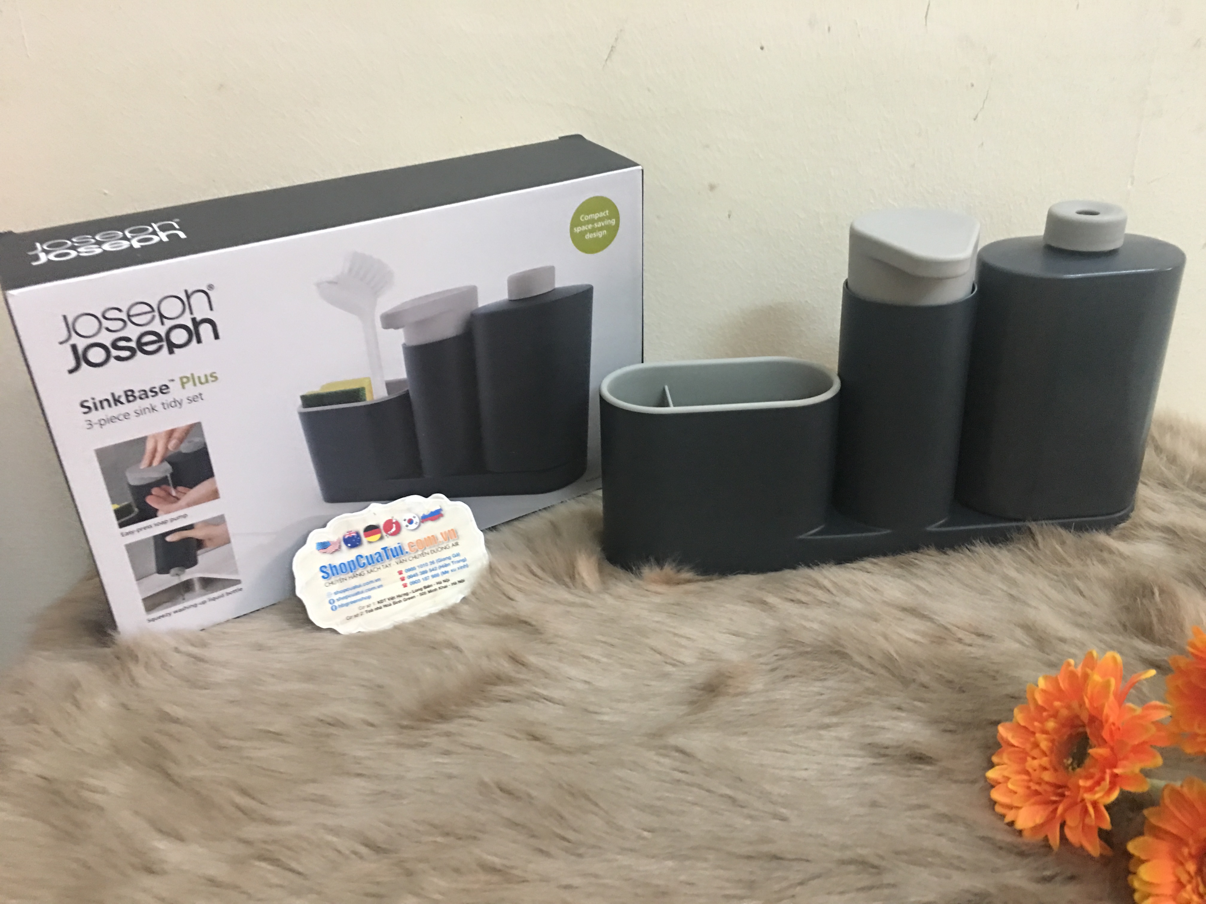 HỘP ĐỰNG XÀ PHÒNG BÔNG RỬA BÁT JOSEPH JOSEPH