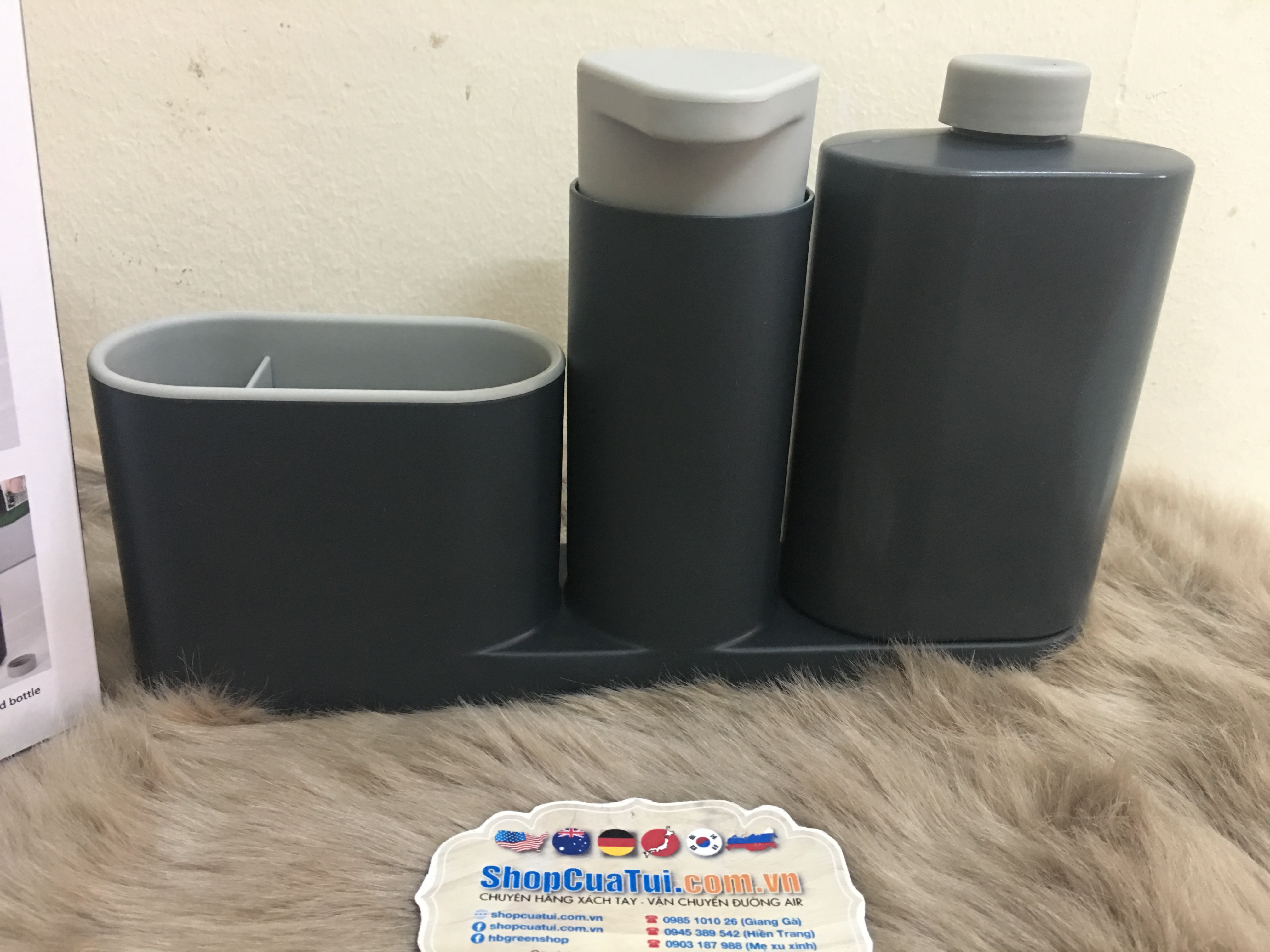 HỘP ĐỰNG XÀ PHÒNG BÔNG RỬA BÁT JOSEPH JOSEPH