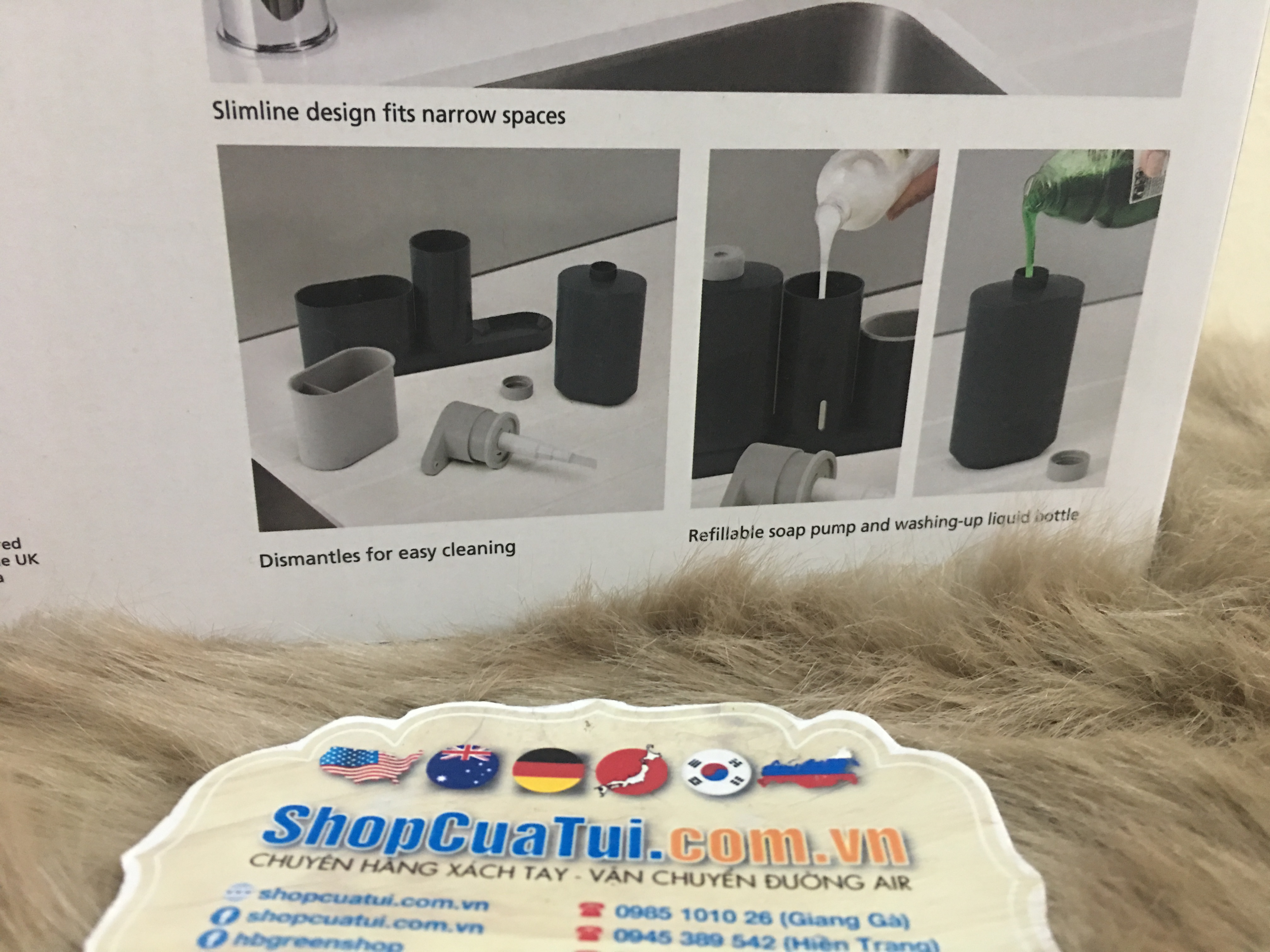 HỘP ĐỰNG XÀ PHÒNG BÔNG RỬA BÁT JOSEPH JOSEPH